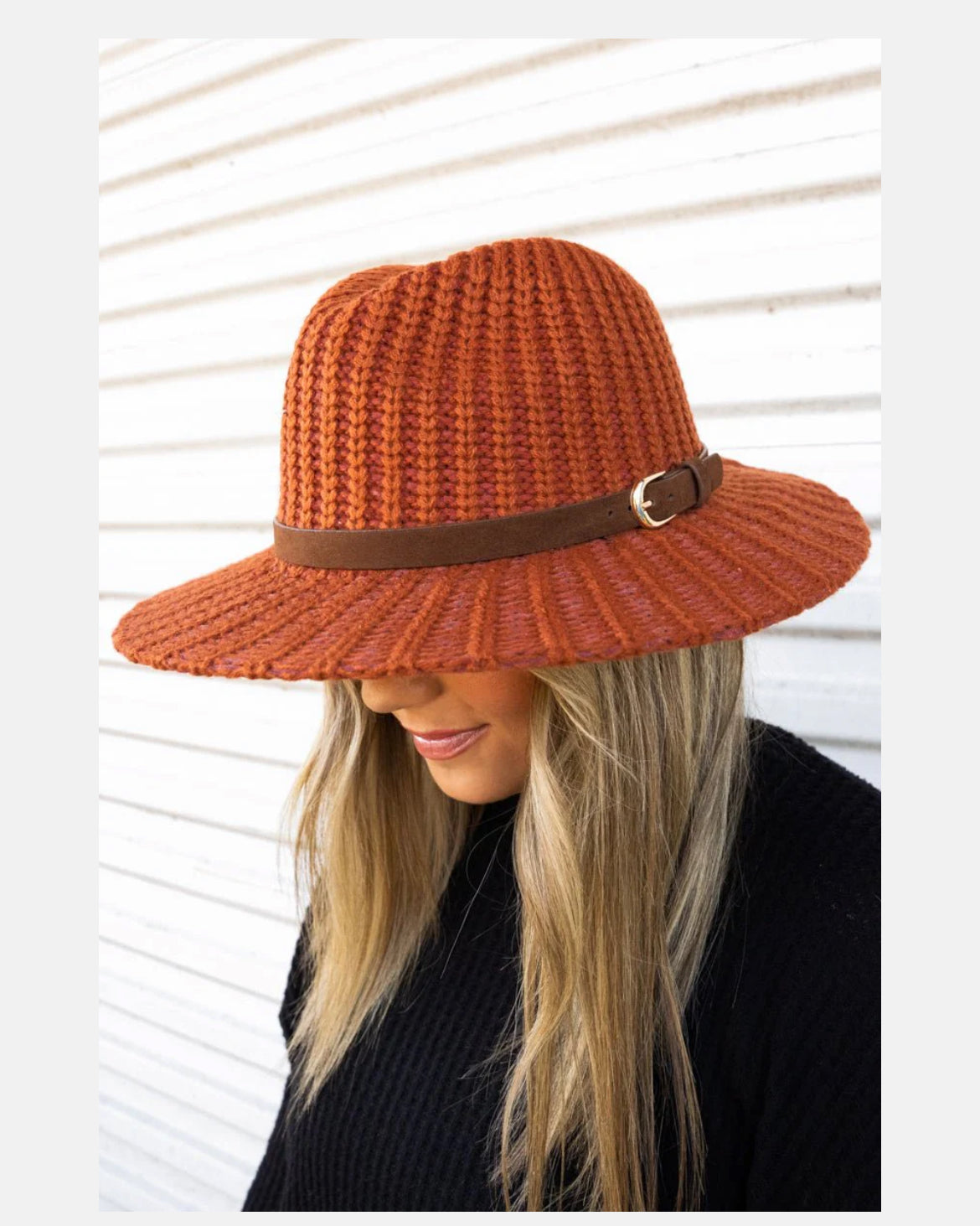 WINTER WAY KNIT HAT, RUST