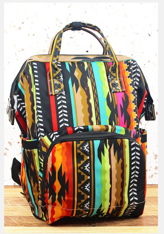 NGIL SAN JOSE SERAPE DIAPER BAG BACKPACK