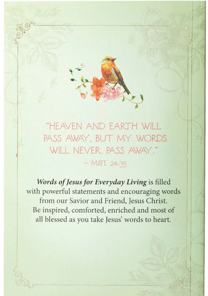 WORDS OF JESUS FOR EVERYDAY LIVING DEVOTIONAL